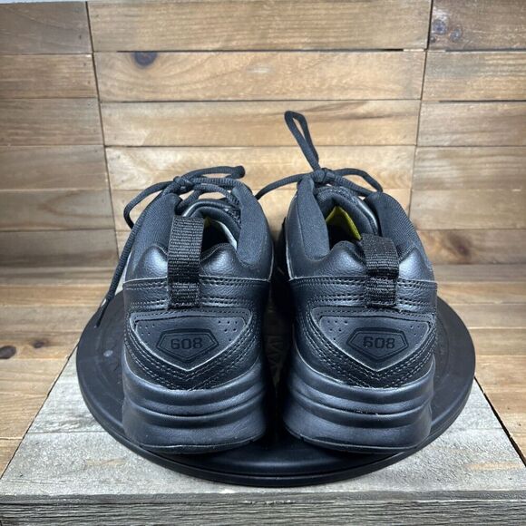 New Balance Mens Size 11 D 608 Black MX608AB5 Lace Up Comfort Slip Resistant - Picture 4 of 10